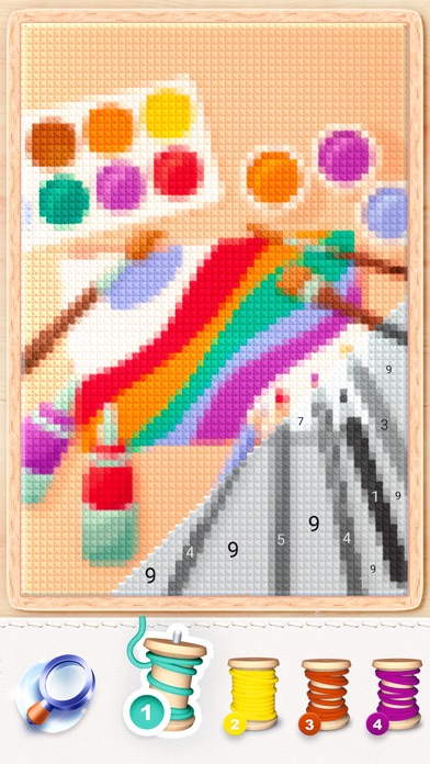 Magic Cross Stitch: Pixel Art screenshot