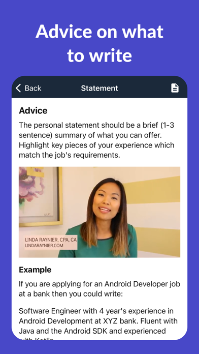 Resume Builder - CV Engineer screenshot