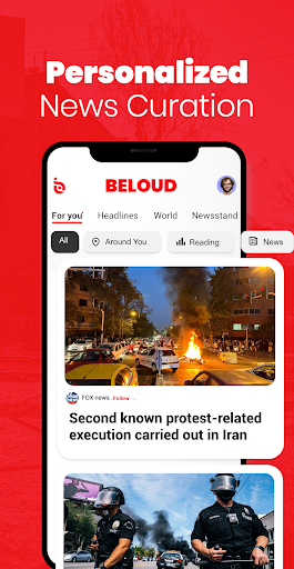 Beloud: News & Free Speech screenshot
