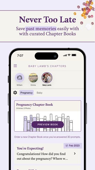 Qeepsake: Family & Baby Book screenshot
