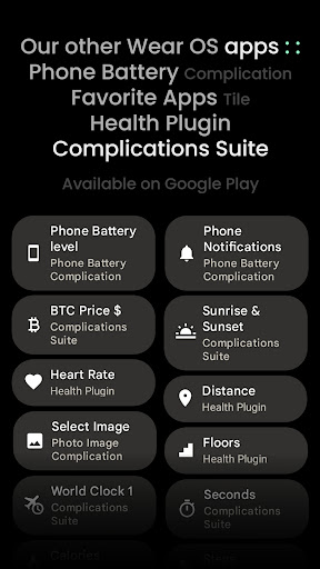 SPORT xR: Watch face screenshot