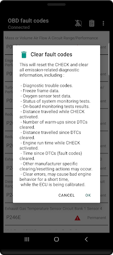 Tor OBD2 Diagnostics screenshot