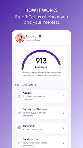 Influenster screenshot