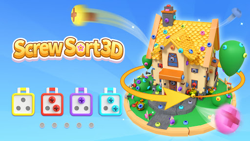 Screw Sort 3D screenshot