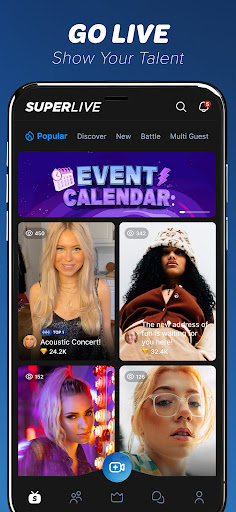 SuperLive- Live Stream & Chat screenshot