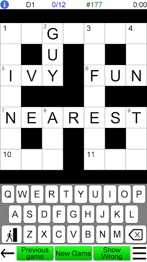 Crossword Unlimited screenshot