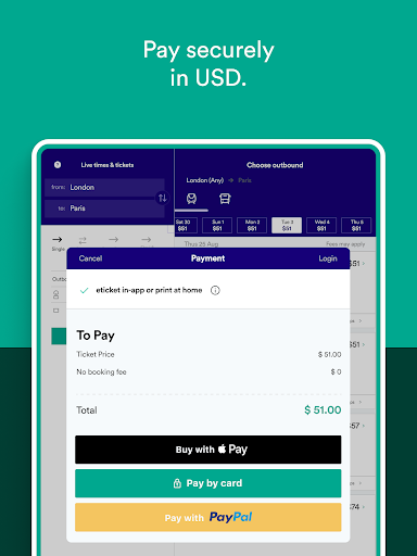Trainline: Train travel Europe screenshot