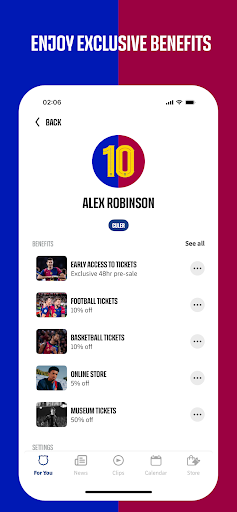 FC Barcelona Official App screenshot