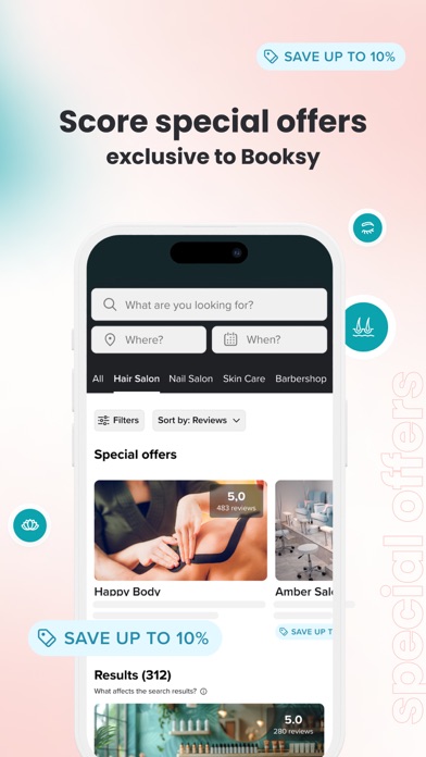 Booksy for Customers screenshot