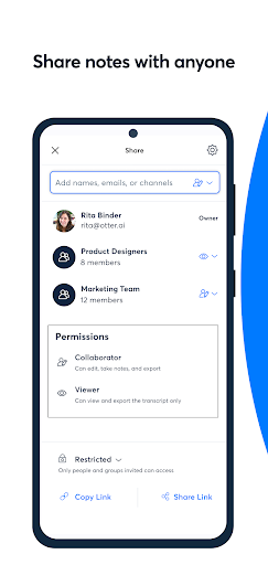 OtterAI Transcribe Voice Notes screenshot