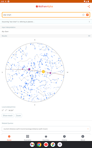 WolframAlpha Classic screenshot