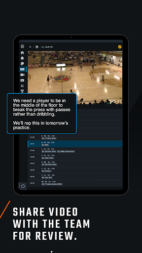 Hudl screenshot