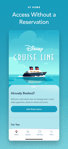 Disney Cruise Line Navigator screenshot