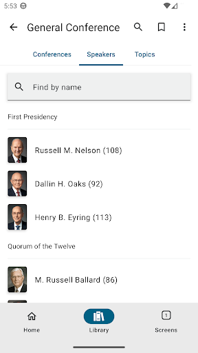 Gospel Library screenshot