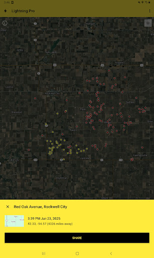 My Lightning Tracker & Alerts screenshot