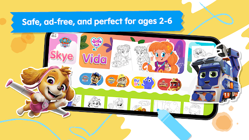 Crayon Club: Color PAW Patrol screenshot