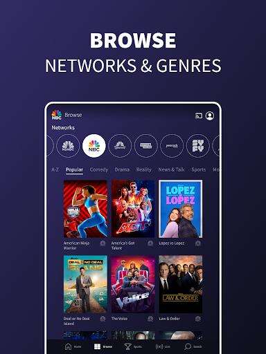 The NBC App - Stream TV Shows screenshot