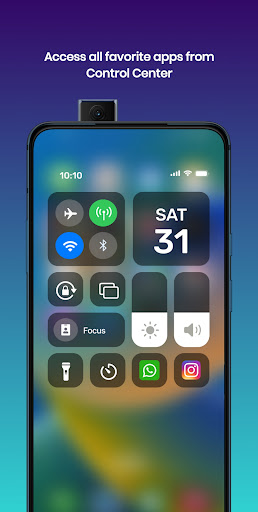 iPhone Control Center iOS 16 screenshot