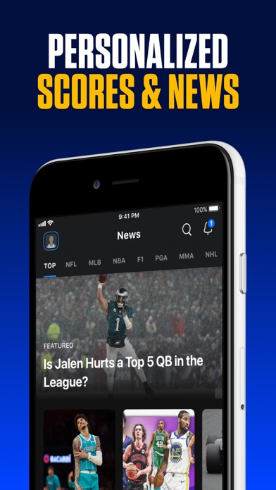 theScore: Sports News & Scores screenshot