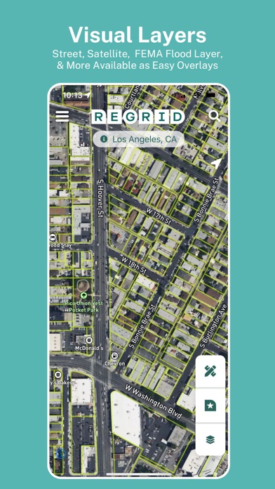 The Regrid Property App screenshot