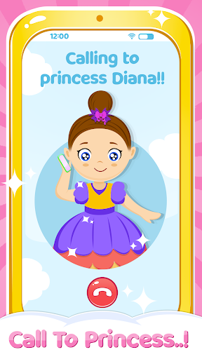 princess phone game screenshot