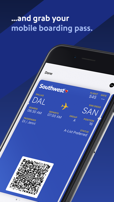 Southwest Airlines: Travel App screenshot