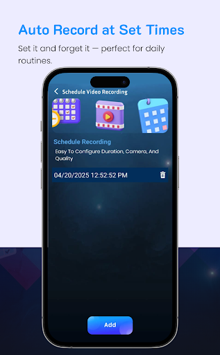 CCTV Camera Video Recorder App screenshot