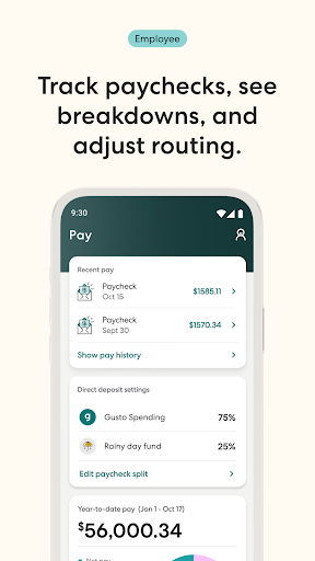 Gusto Mobile screenshot
