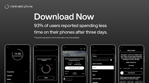 minimalist phone: Launcher screenshot