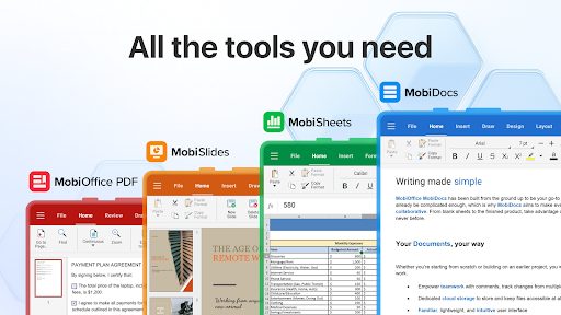 MobiOffice: Word, Sheets, PDF screenshot
