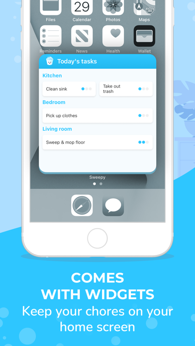 Sweepy: Home Cleaning Schedule screenshot