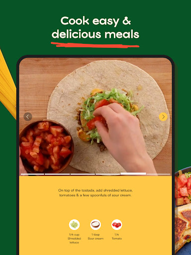 Jow - easy recipes & groceries screenshot