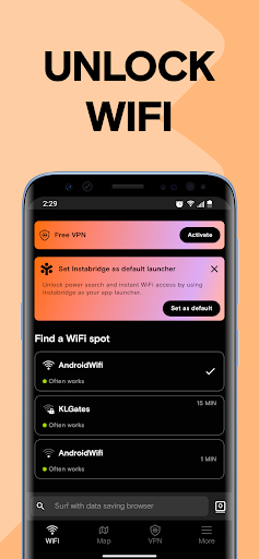 Instabridge: WiFi Hotspot Map screenshot