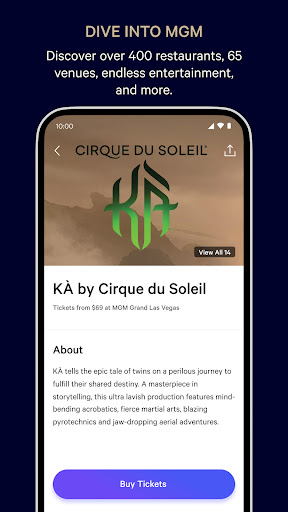 MGM Rewards screenshot