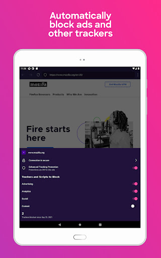 Firefox Focus: No Fuss Browser screenshot