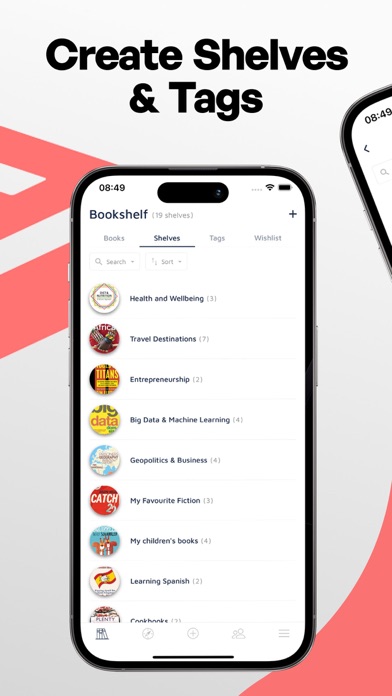 Bookshelf-Your virtual library screenshot