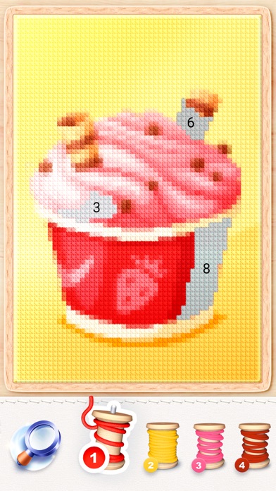 Magic Cross Stitch: Pixel Art screenshot