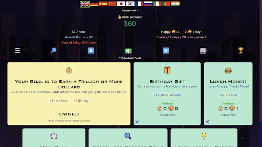 Idle Trillionaire: Money Game screenshot