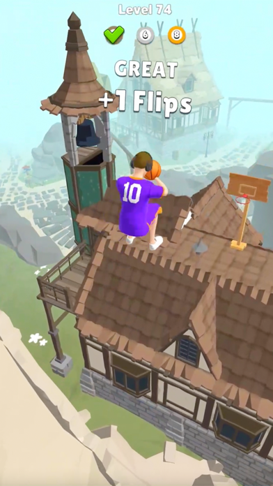 Hoop World: Flip Dunk Game 3D screenshot