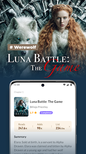 Readict -One Click Away Novels screenshot