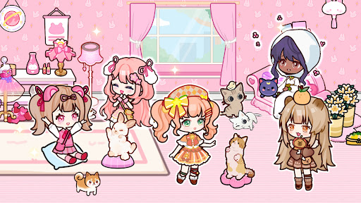 YOYO Decor: Doll Dress Up screenshot