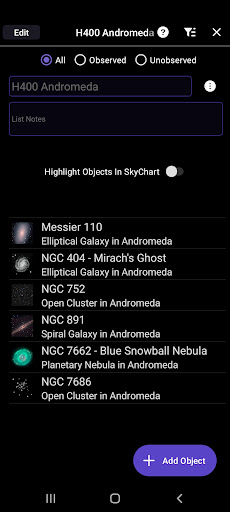 SkySafari 7 Plus screenshot