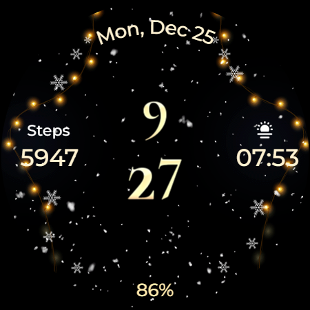 Animated North Pole Christmas screenshot