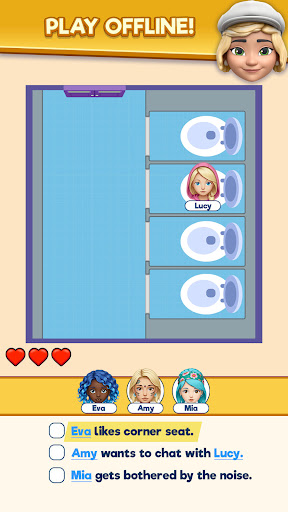 That's My Seat - Logic Puzzle screenshot