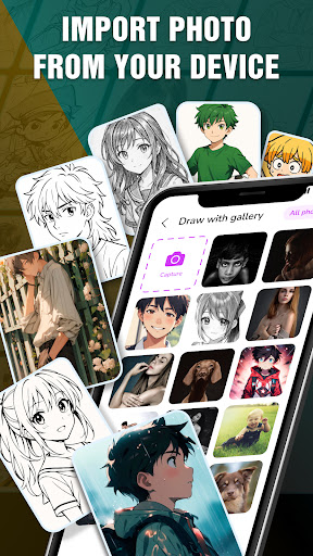 Draw Anime: AR Drawing Sketch screenshot