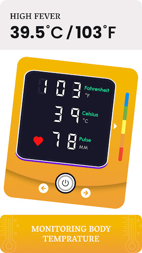 Body Temperature Fever Tracker screenshot