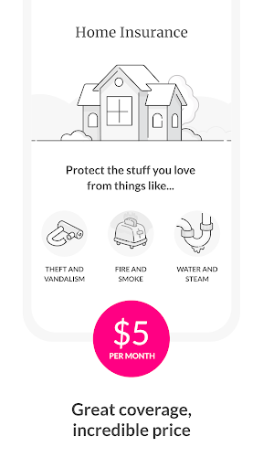 Lemonade Insurance screenshot