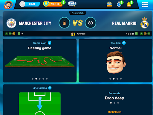 OSM 24/25 Soccer Manager Game screenshot