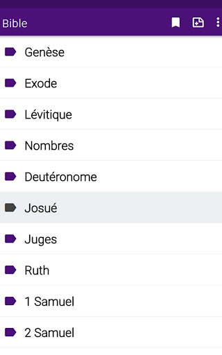 Bible en français courant screenshot