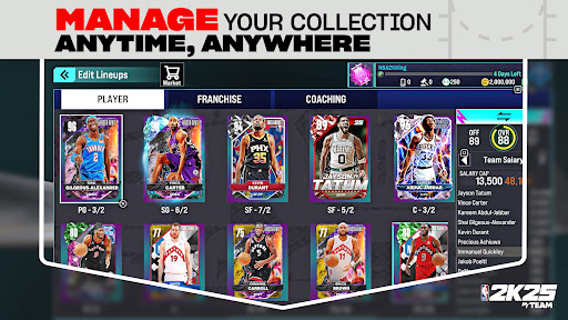 NBA 2K25 MyTEAM screenshot